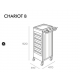 Тележка парикмахерская "CHARIOT B"